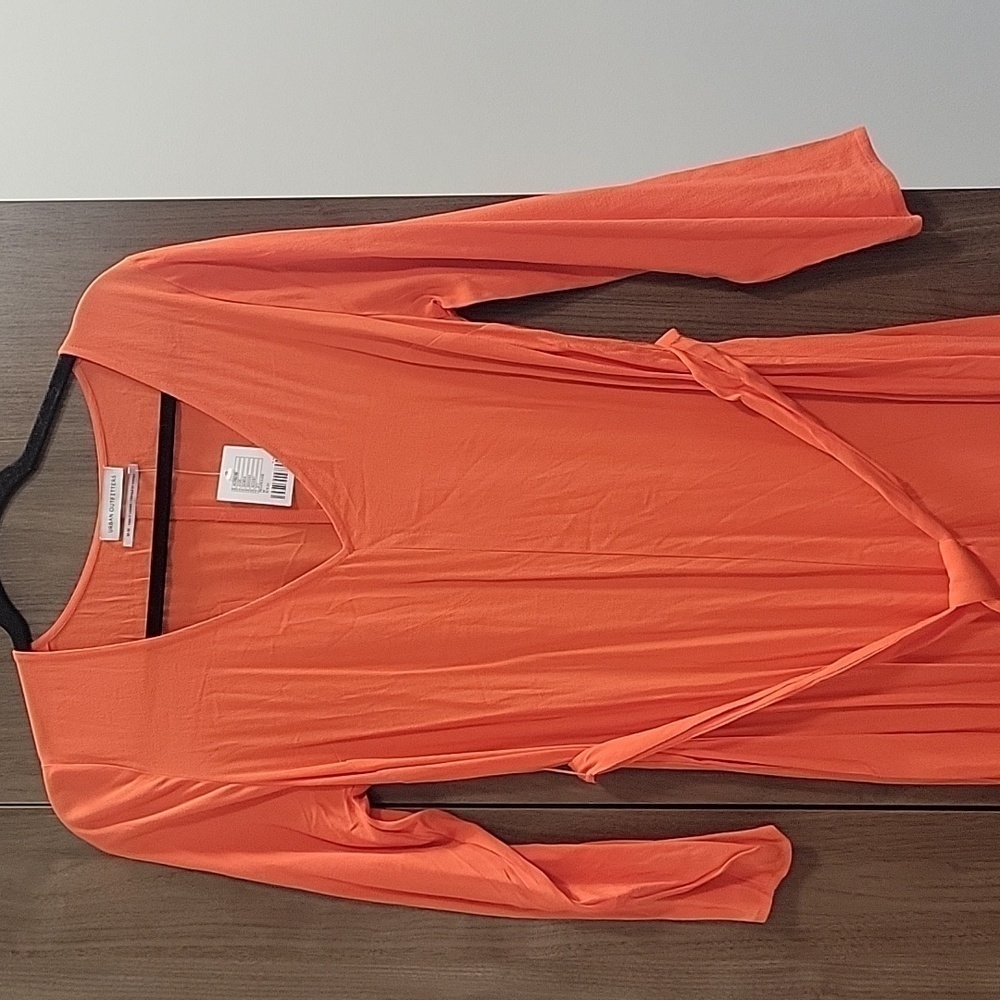 Urban Outfitters-V-Neck Long Sleeve Maxi Dress-NWT-Size Medium - Picture 11 of 16